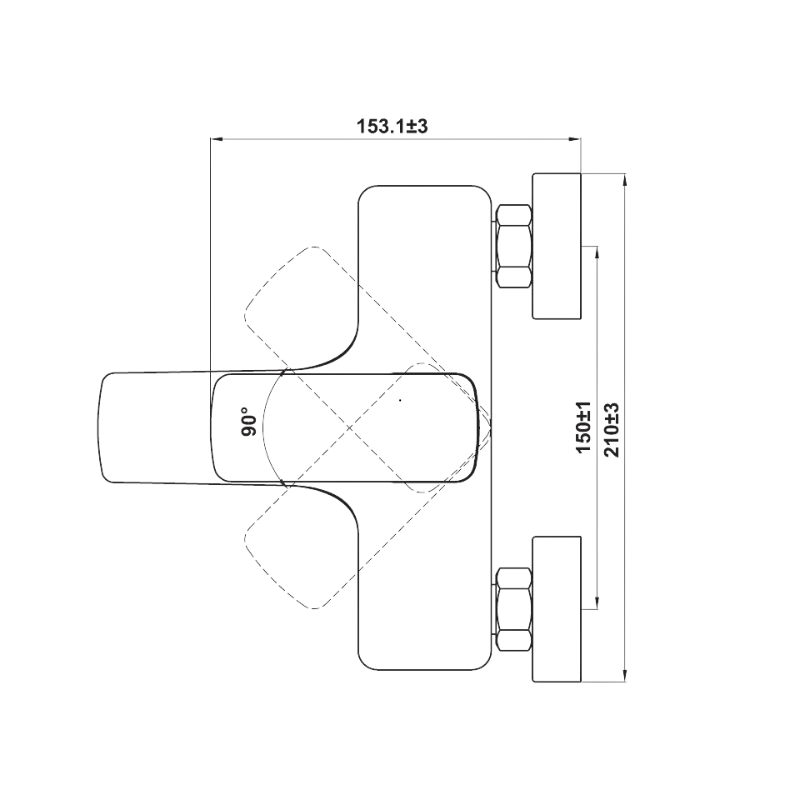 Bộ Trộn Nổi 2 Đường Nước Hafele 589.15.005 - Vai trò của vòi, bộ trộn và phụ kiện xả trong phòng tắm Bộ Trộn Nổi 2 Đường Nước Hafele 589.15.005 - Vai trò của vòi, bộ trộn và phụ kiện xả trong phòng tắm