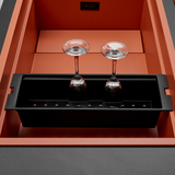 Chậu đá màu cá hồi Malloca MYST K83S - MYST K83L