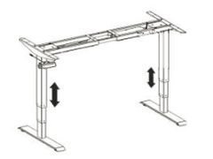 Phụ Kiện Bàn Nâng Hạ 2 Chân Hafele 633.44.041 ảnh 2