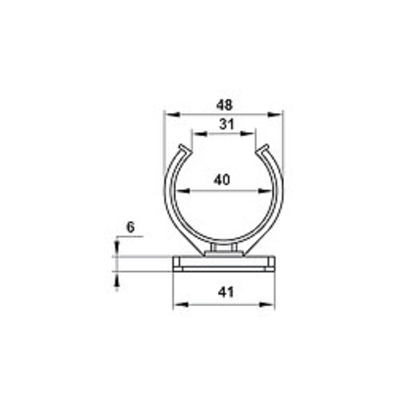Chân Tủ Cucina Hafele 637.15.011 – ảnh 3