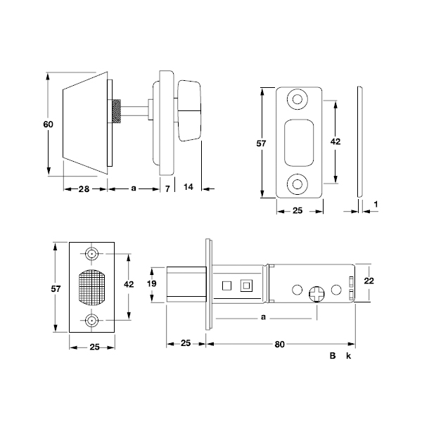 Khóa Cóc 1 Đầu Chìa 1 Đầu Vặn Loại Nhỏ Hafele 911.22.395 - Vì sao ruột khóa quan trọng với an toàn cửa