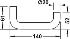 Khoá Điện Tử Tay Nắm Ngoài Hafele 917.63.506 ảnh 2