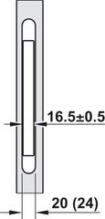 Thân Khoá DT700 Hafele 917.81.723 ảnh 3