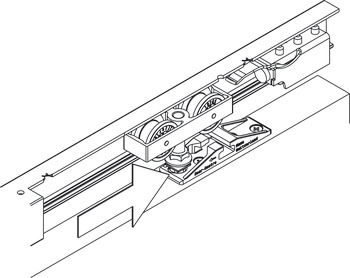 Bộ Các Thành Phần Hawa Symmetric 80/Z Hafele 940.81.009 – ảnh 6