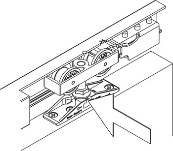 Bộ Các Thành Phần Hawa Symmetric 80/Z Hafele 940.81.009 – ảnh 7