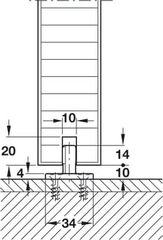 Bộ Các Thành Phần Hawa Junior Hafele 941.20.008 ảnh 2
