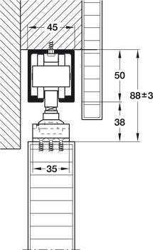 Bộ Các Thành Phần Hawa Junior Hafele 941.20.008 – ảnh 6