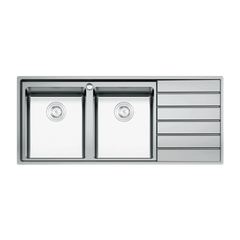 Chậu Rửa Chén 2 Hộc 1 Cánh (Trái Hoặc Phải) Premium Konox KS11650 2B ảnh 5