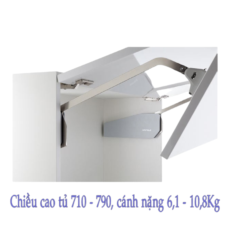 Bộ Tay Nâng Free Fold Short G4fs Nắp Trắng Hafele 493.05.896
