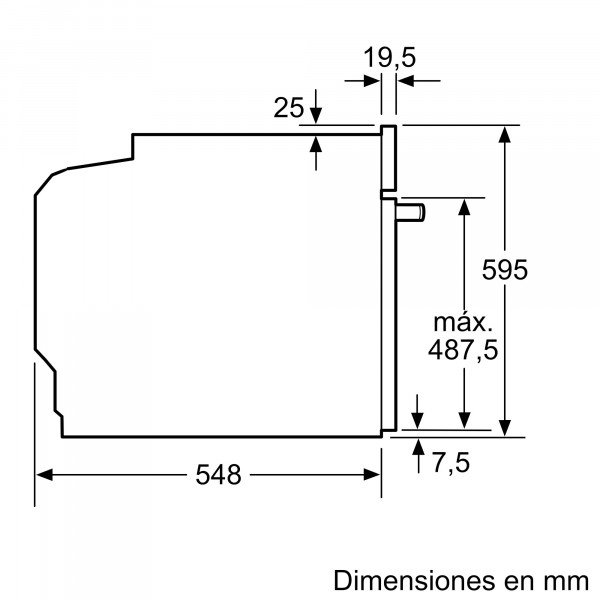 Khí nóng 3D Hotair – Lò nướng Bosch HBA512ES0 Âm Tủ Serie 4