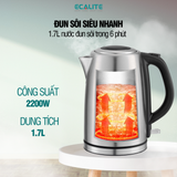  Ấm đun siêu tốc cao cấp Ecalite EK-G1723S (1.7L) 