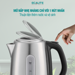 Ấm đun siêu tốc cao cấp Ecalite EK-G1723S (1.7L) ảnh 5