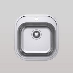Chậu inox Hafele HS19-SSN1R50 / 1 Hộc rửa, Mã số 567.23.083