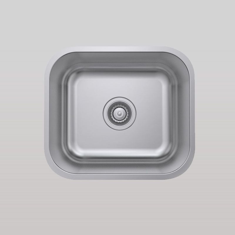 Chậu inox Hafele HS20-SSN1R50 / 1 Hộc rửa, Mã số 567.24.000