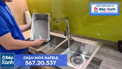 Chậu inox Hafele HS20-SSN2S90 / 2 Hộc bằng nhau, Mã số 567.20.537 ảnh 7