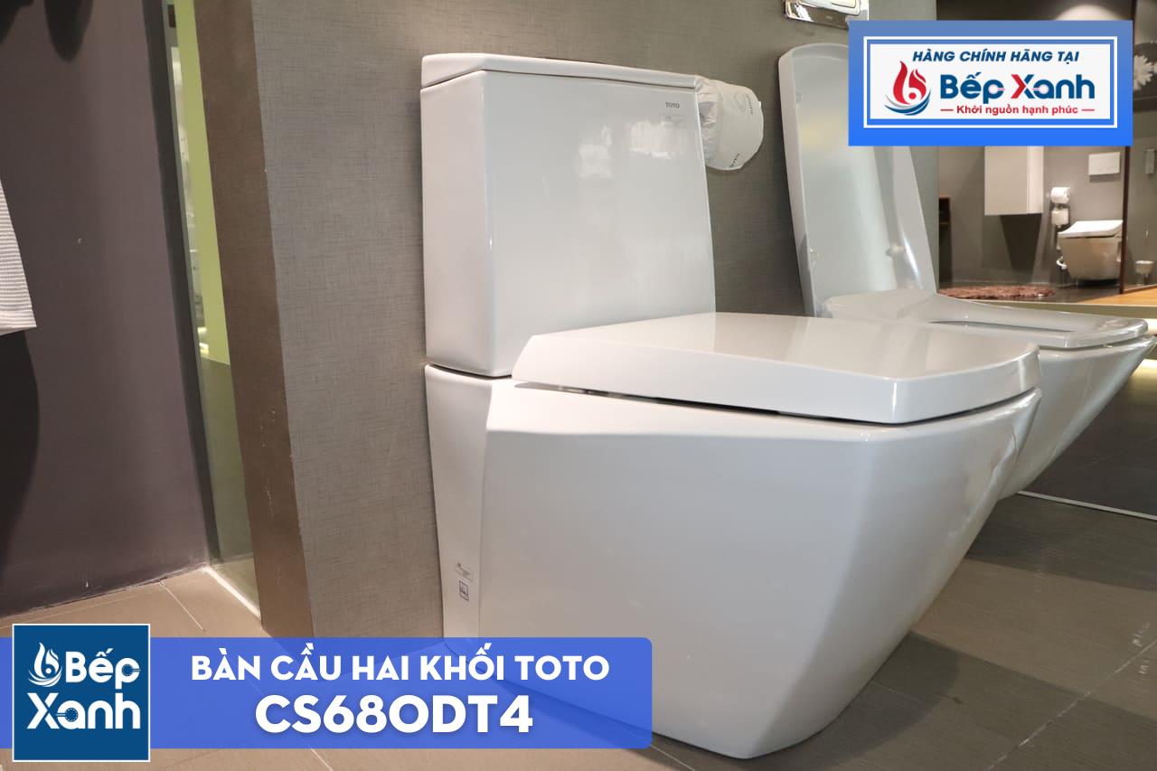 Bàn Cầu Hai Khối ToTo CS680DT4 – ảnh 4