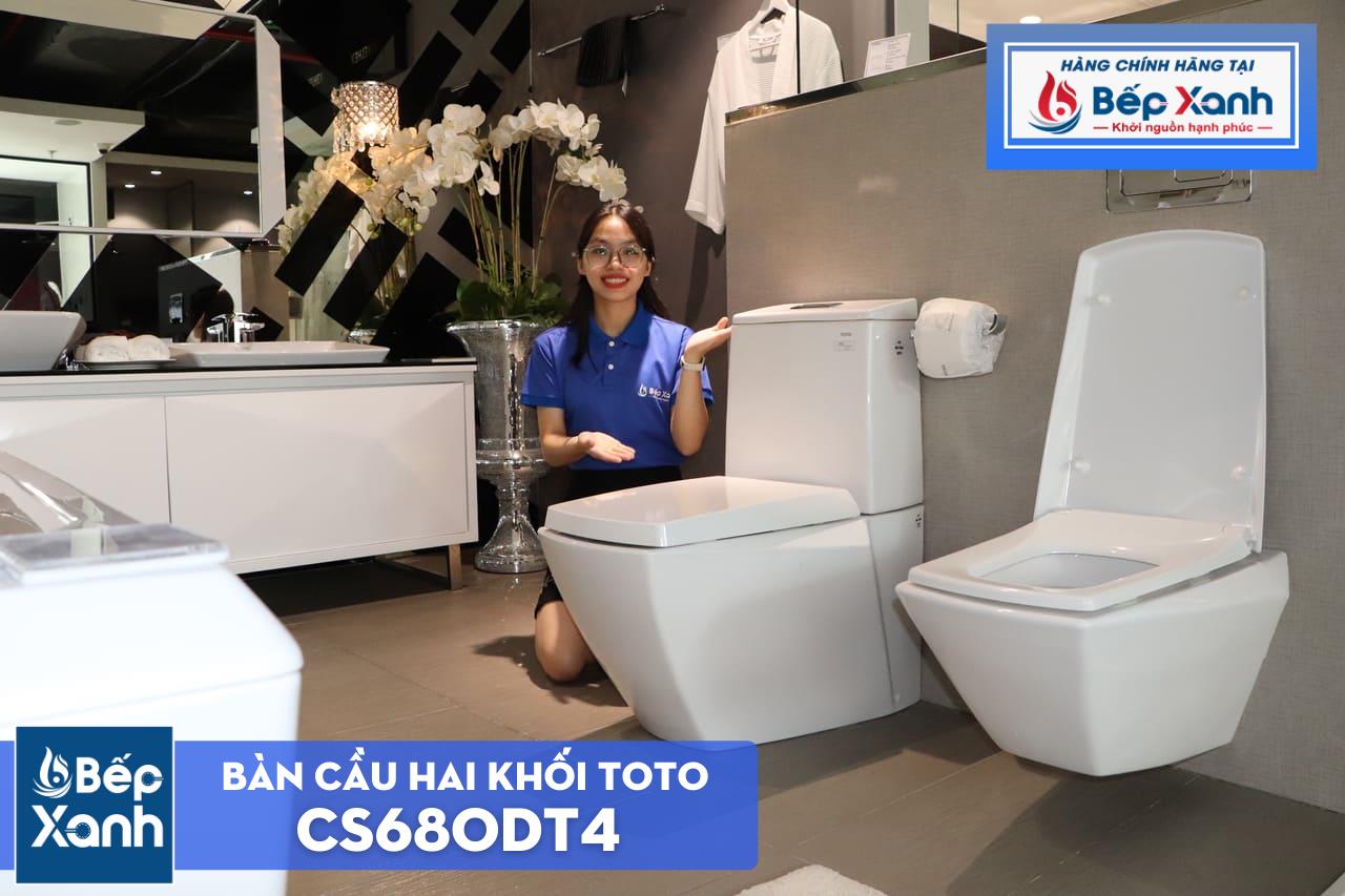Bàn Cầu Hai Khối ToTo CS680DT4 – ảnh 3