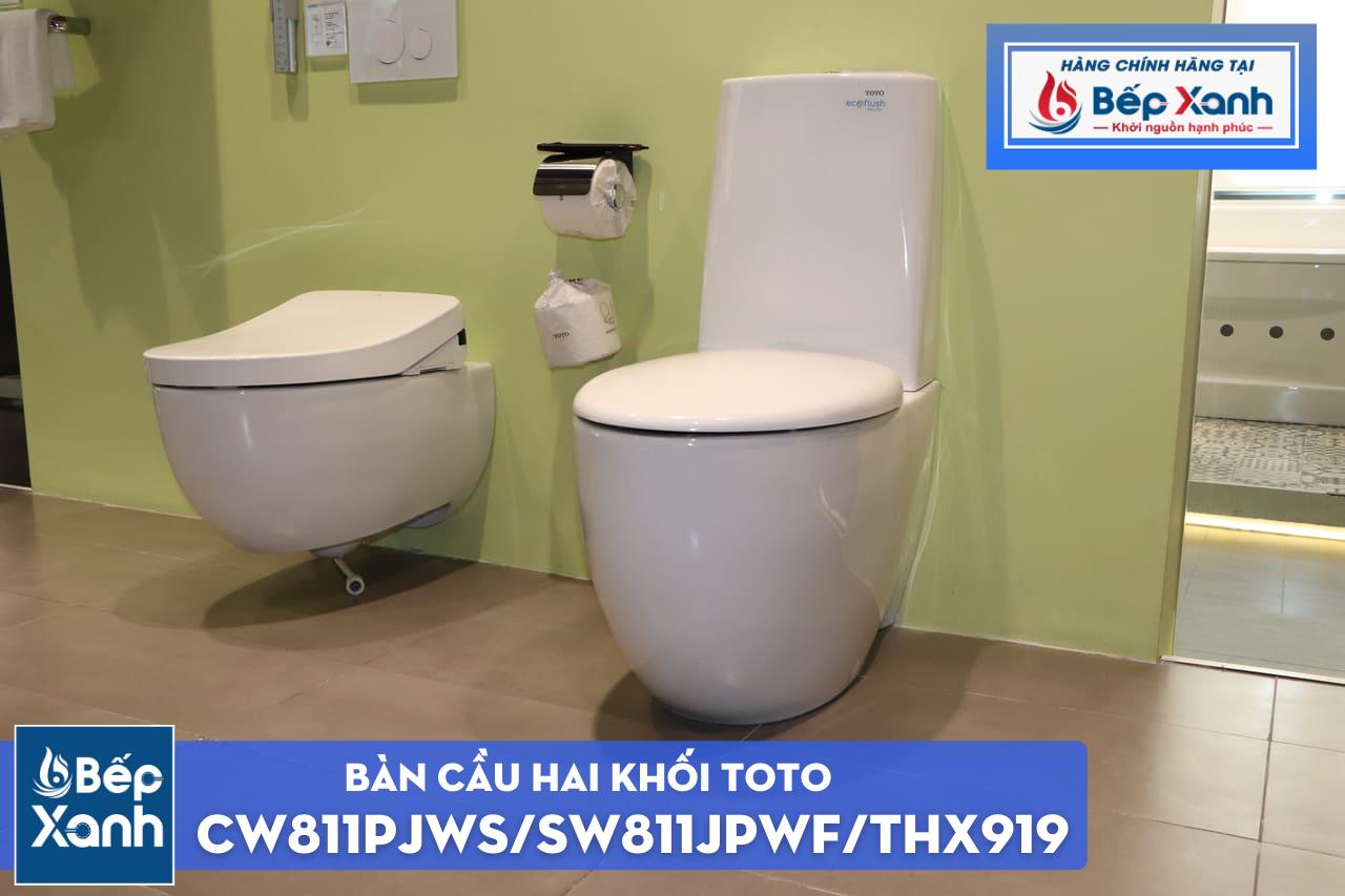 Bàn Cầu Hai Khối ToTo CW811PJWS/SW811JPW/F/THX919 – ảnh 4