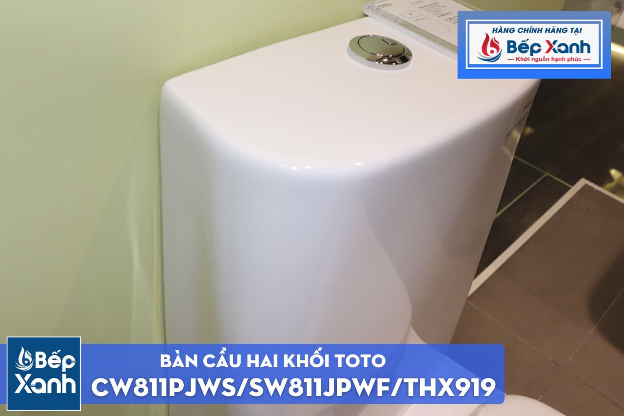 Bàn Cầu Hai Khối ToTo CW811PJWS/SW811JPW/F/THX919 – ảnh 8
