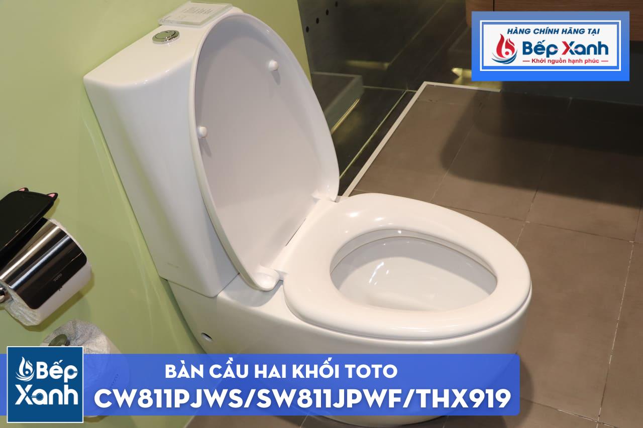 Bàn Cầu Hai Khối ToTo CW811PJWS/SW811JPW/F/THX919 – ảnh 6