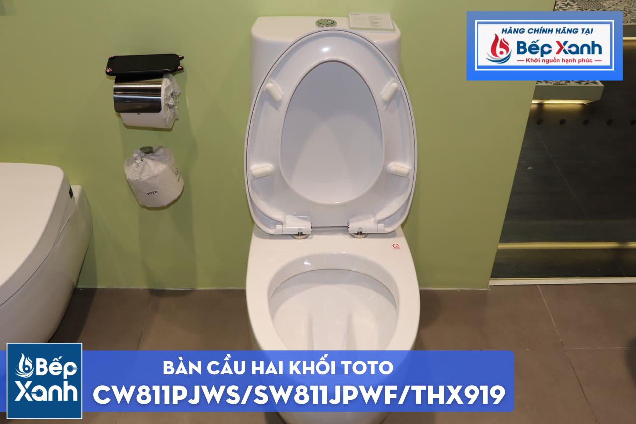 Bàn Cầu Hai Khối ToTo CW811PJWS/SW811JPW/F/THX919 – ảnh 7