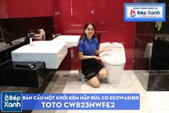 Bàn Cầu Một Khối ToTo CW823NWFE2 Kèm Nắp Rửa Cơ Ecowasher ảnh 3