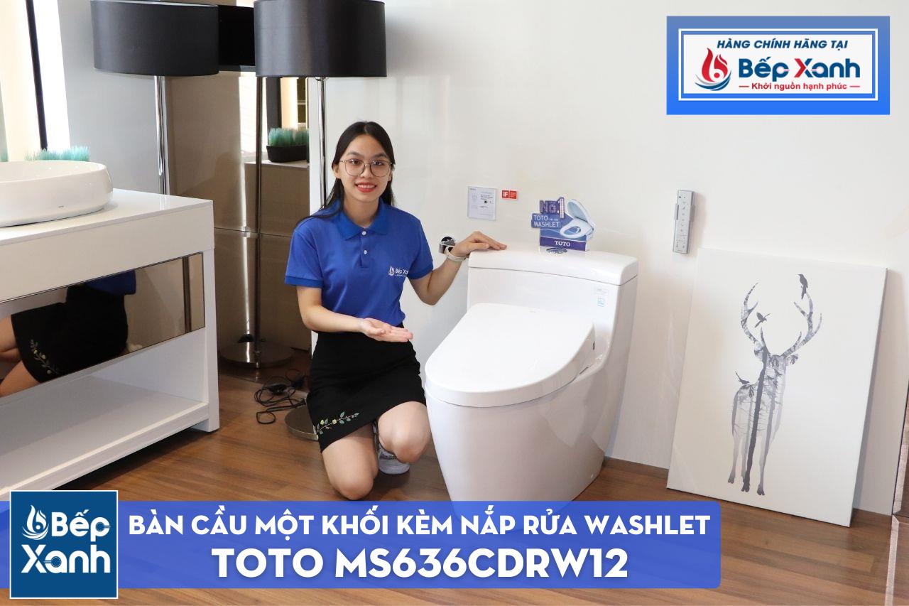 Bàn Cầu Một Khối ToTo MS636CDRW12 – ảnh 3