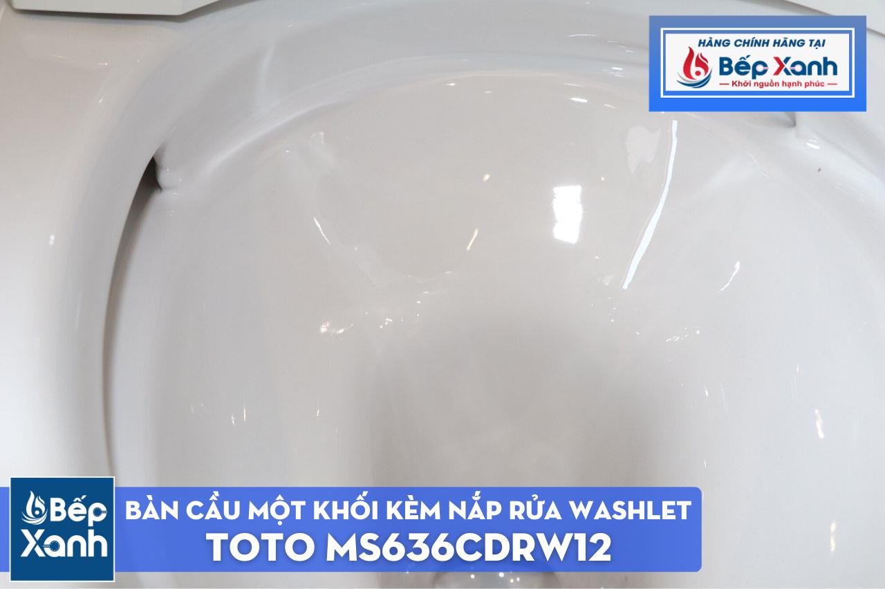 Bàn Cầu Một Khối ToTo MS636CDRW12 – ảnh 4