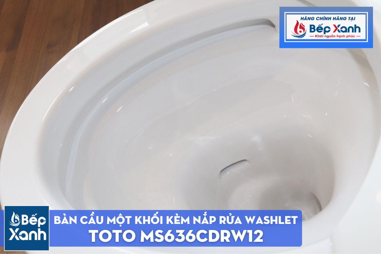 Bàn Cầu Một Khối ToTo MS636CDRW12 – ảnh 5