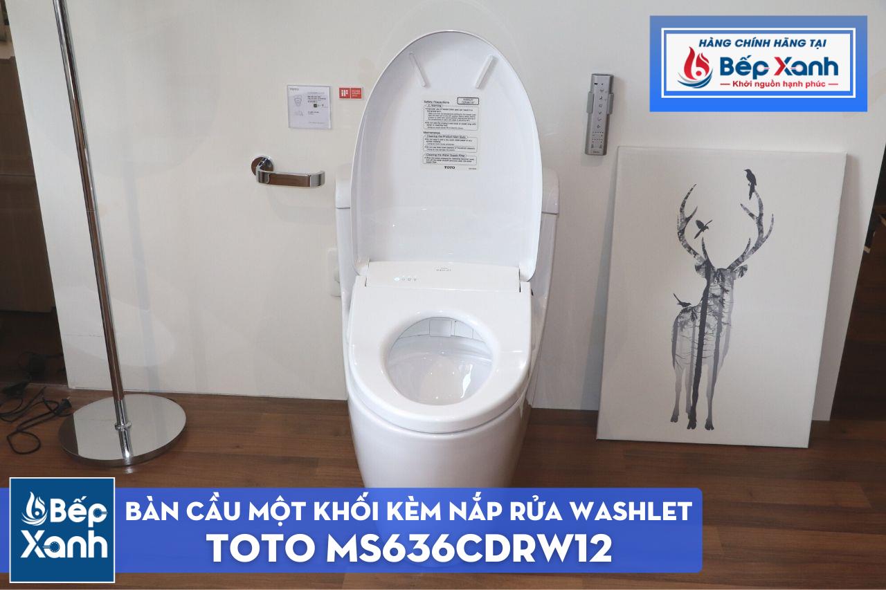 Bàn Cầu Một Khối ToTo MS636CDRW12 – ảnh 7
