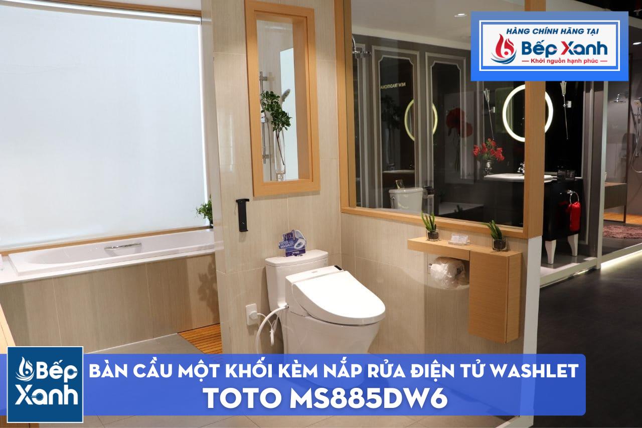 Bàn Cầu Một Khối ToTo MS885DW6 – ảnh 8