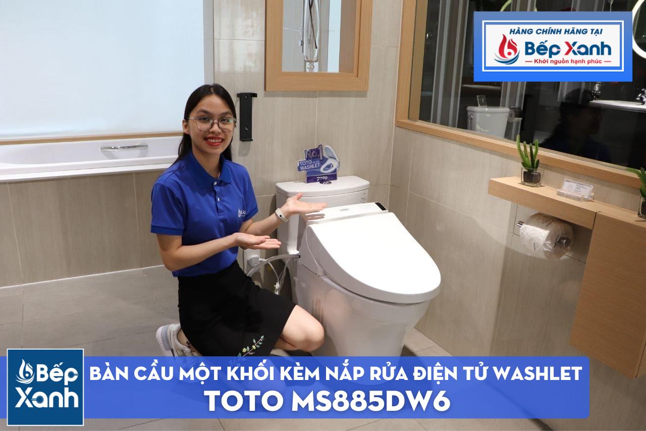 Bàn Cầu Một Khối ToTo MS885DW6 – ảnh 3