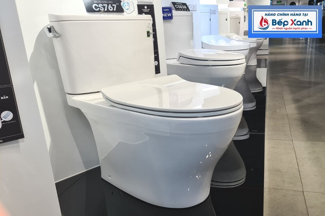 Bàn Cầu Hai Khối ToTo CS767RT8 – ảnh 5