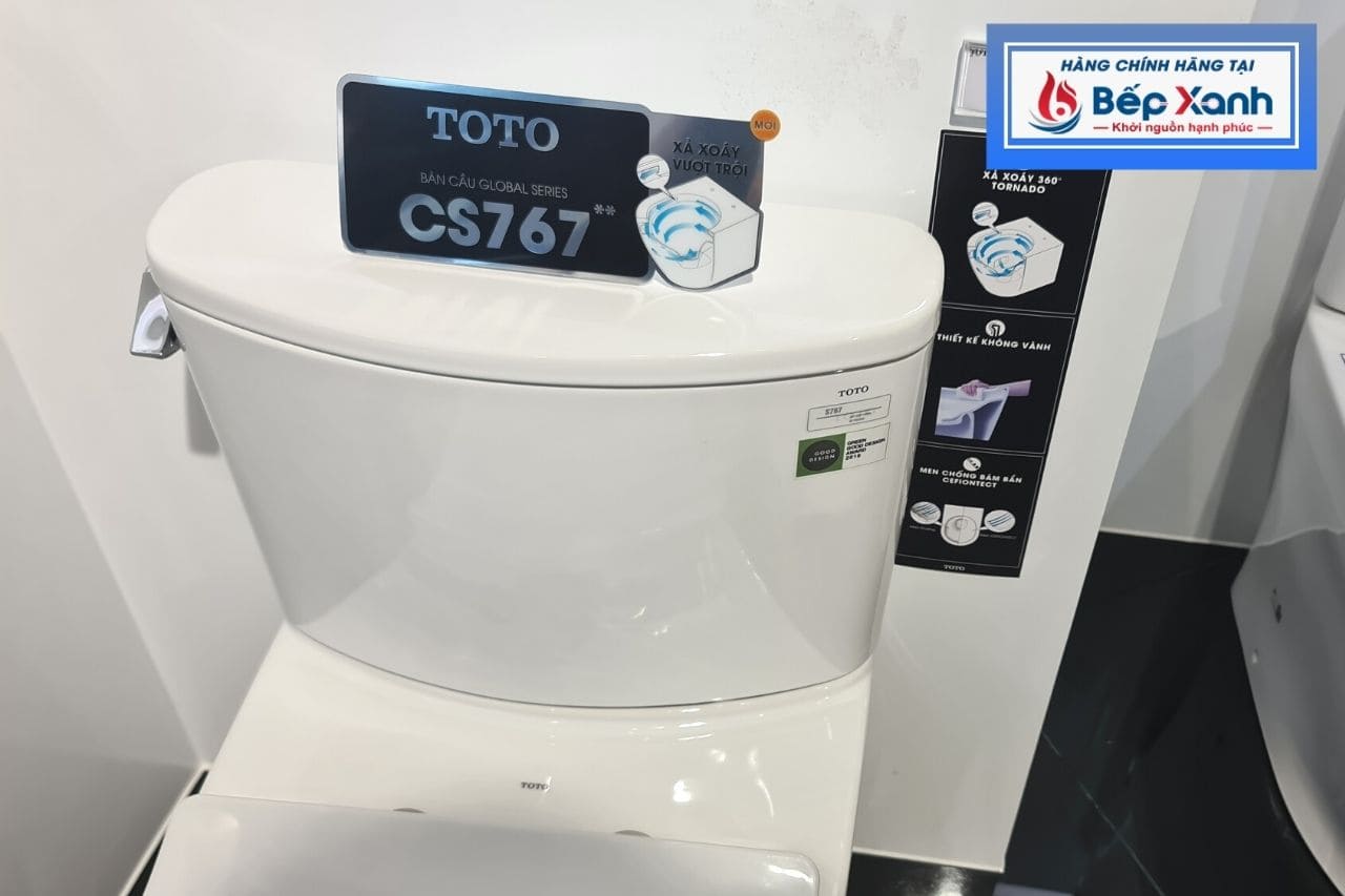 Bàn Cầu Hai Khối ToTo CS767RT8 – ảnh 6