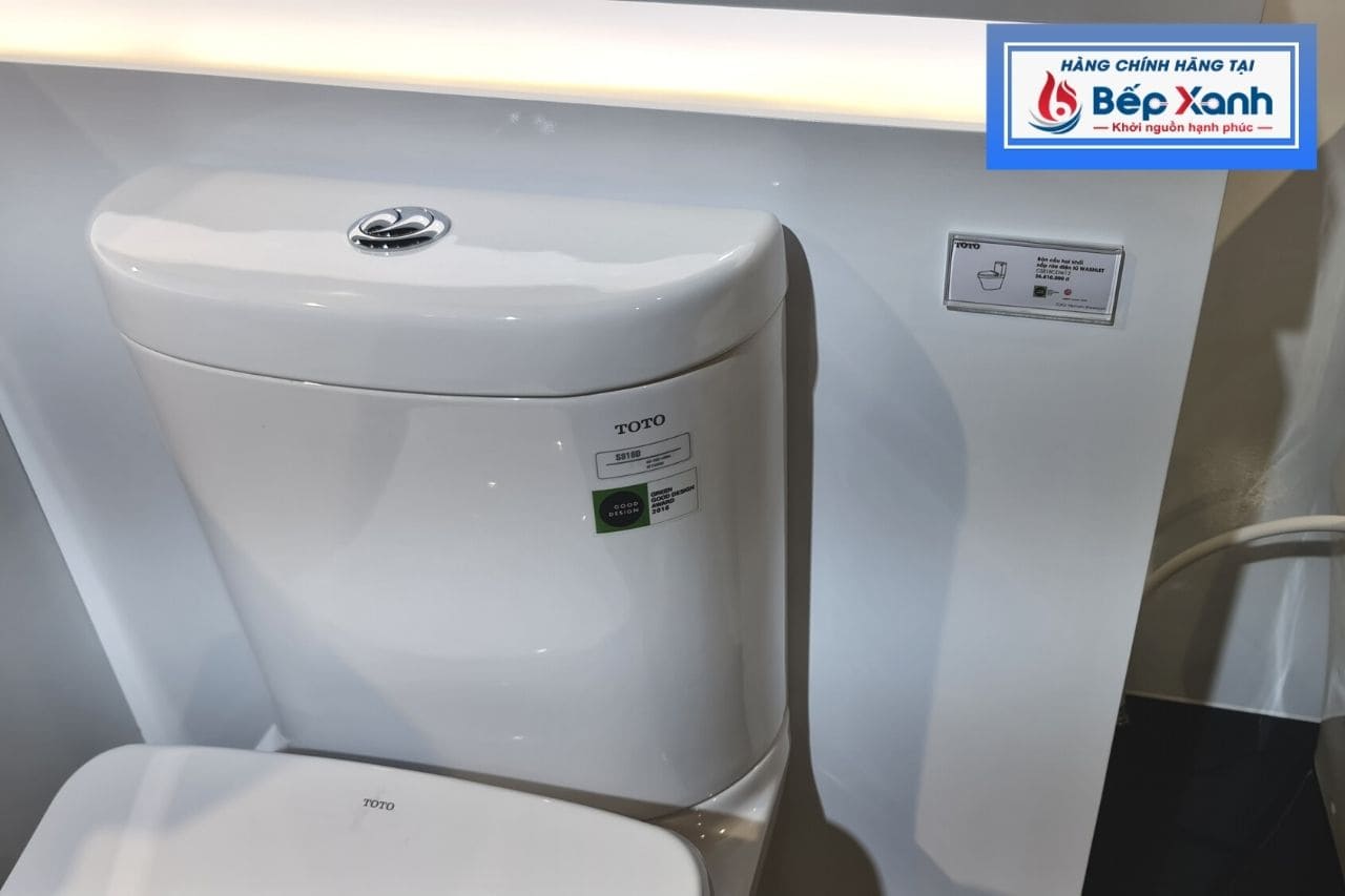Bàn Cầu Hai Khối ToTo CS818CDW12#XW – ảnh 8