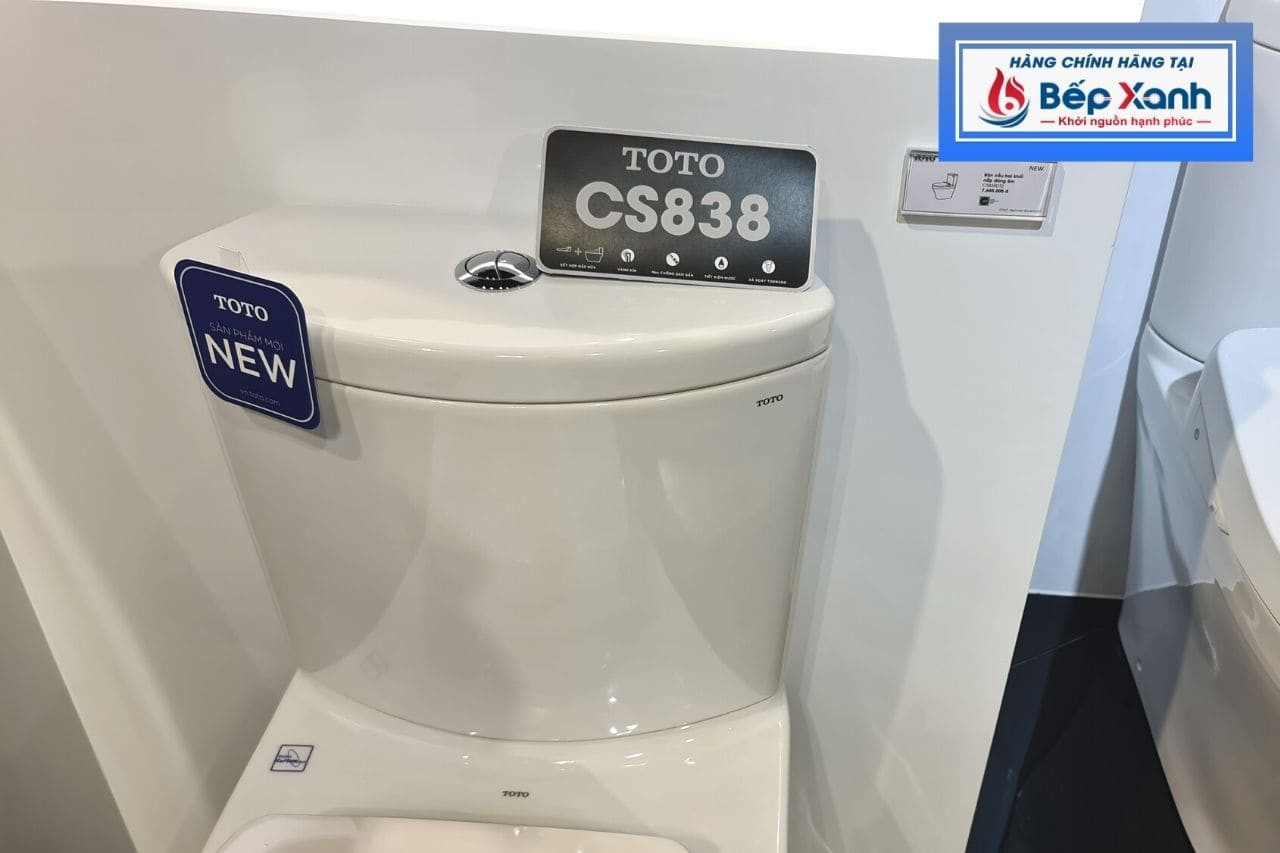 Bàn Cầu Hai Khối ToTo CS838DT2 – ảnh 5