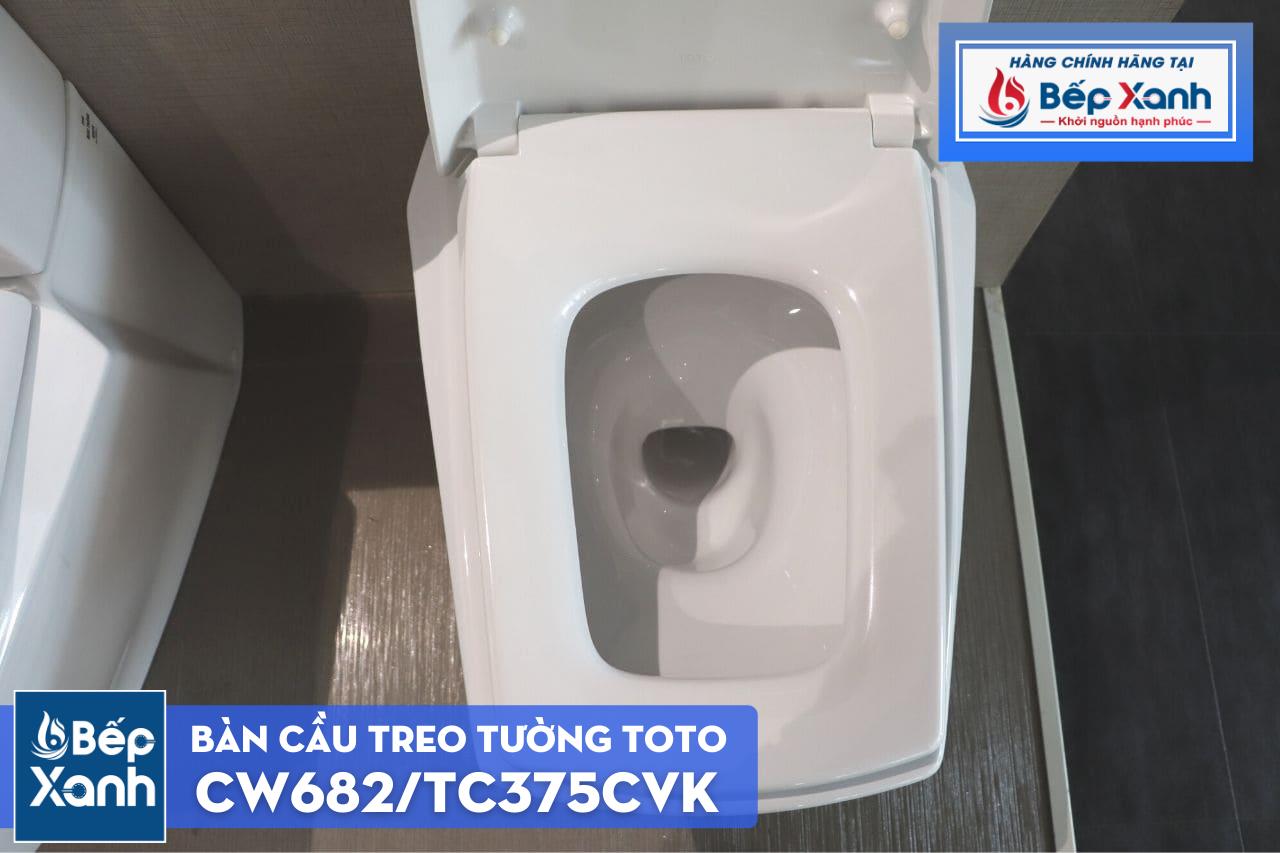 Bàn Cầu Treo Tường ToTo CW682/TC375CVK – ảnh 8
