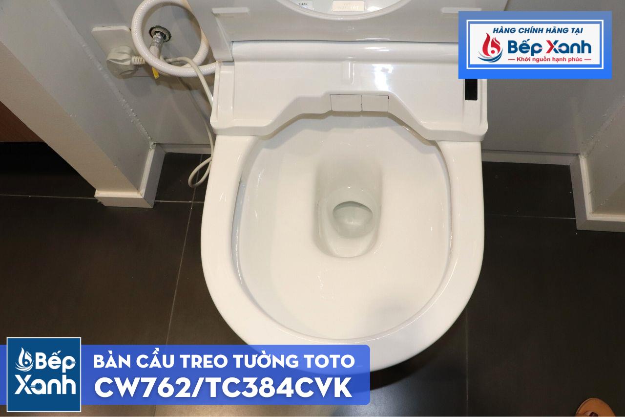 Bàn Cầu Treo Tường ToTo CW762#XW/TC384CVK#W – ảnh 7