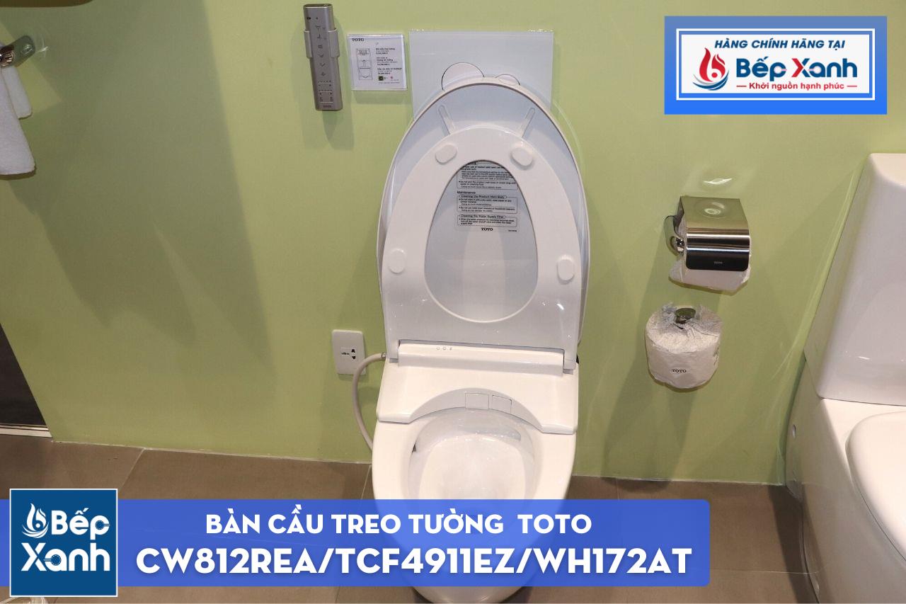 Bàn Cầu Treo Tường ToTo CW812REA/TCF4911EZ/WH172AT – ảnh 6