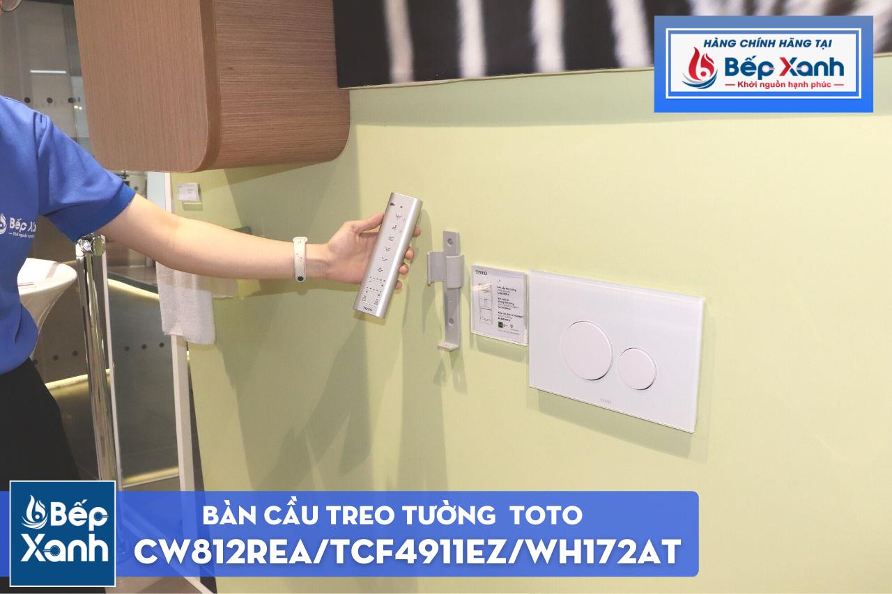 Bàn Cầu Treo Tường ToTo CW812REA/TCF4911EZ/WH172AT – ảnh 8