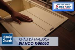 Chậu đá Malloca Bianco K-50062 / Màu kem / Phủ nano kháng khuẩn ảnh 4