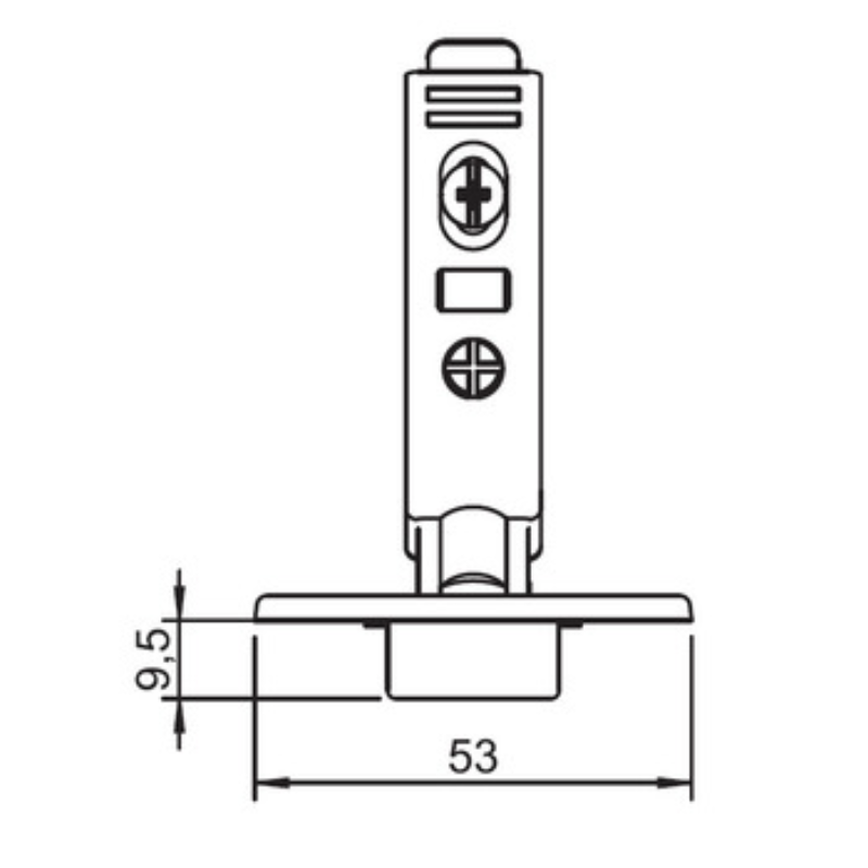 Bản Lề Trùm Ngoài Hafele 311.04.440 – ảnh 4