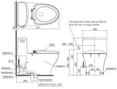 Bàn Cầu Một Khối ToTo MS887RT8#XW ảnh 2