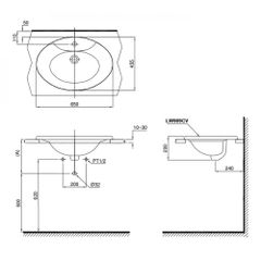 Chậu Rửa Dương Vành ToTo L909C ảnh 2
