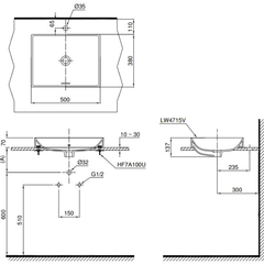 Chậu Rửa Đặt Bàn ToTo LT4715 ảnh 2