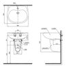  Chậu Rửa Chân Lửng ToTo LHT239CR#W 