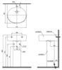  Chậu Rửa Chân Lửng ToTo LHT766CR 