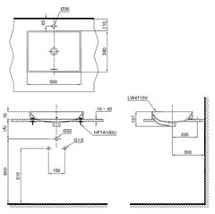 Chậu Rửa Đặt Bàn ToTo LT4715G17 ảnh 2