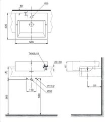 Chậu Rửa Bán Âm Bàn ToTo LT647CR ảnh 2