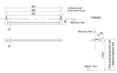 Thanh Vắt Khăn ToTo YT903S6V ảnh 2